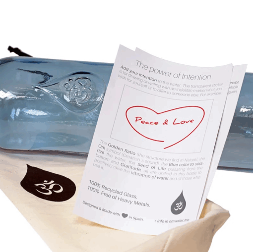 Botella para Yoga y Pilates OmWater - Gratitud