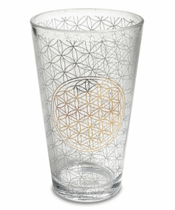 Vaso de agua para Yoga y Pilates Flor de la vida