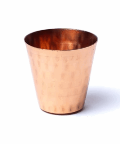 Vaso de cobre para Yoga y Pilates pequeño- Dos Unidades