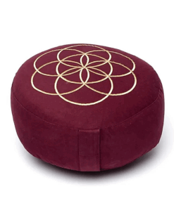 Zafu de Yoga meditación Semilla de la Vida