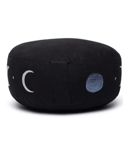 Zafu de Yoga meditación Fases lunares algodón orgánico