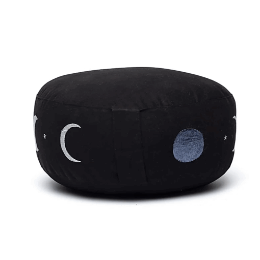 Zafu de Yoga meditación Fases lunares algodón orgánico