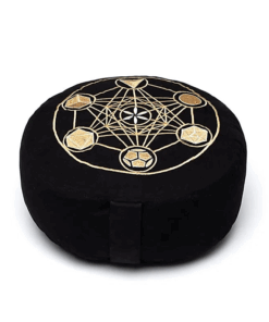 Zafu de Yoga meditación Metatron algodón orgánico