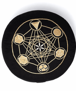 Zafu de Yoga meditación Metatron algodón orgánico