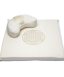 SET Meditación 3 Flor de la vida de algodón orgánico