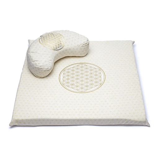 SET Meditación 3 Flor de la vida de algodón orgánico
