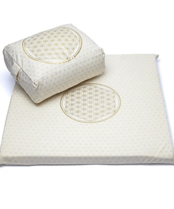 SET Meditación 5 Flor de la vida de algodón orgánico