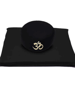 SET Meditación OHM negro de algodón orgánico