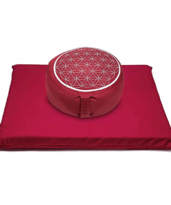 SET Meditación Flor de la vida rojo
