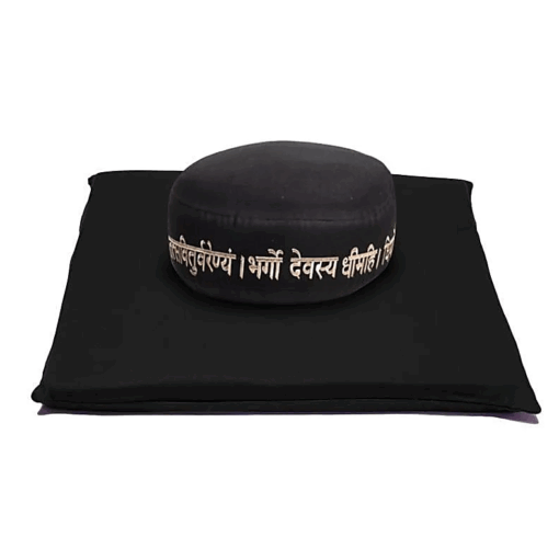 SET Meditación Gayatri mantra de algodón orgánico