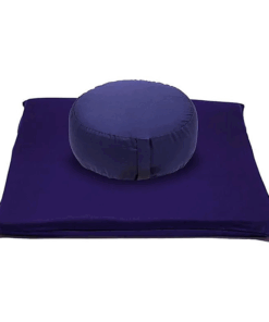 SET Meditación de algodón orgánico índigo