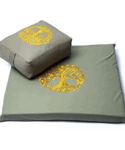 SET Meditación 5 Árbol de la vida de algodón orgánico