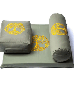 SET Meditación 6 Árbol de la vida de algodón orgánico