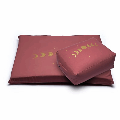 SET Meditación 5 Fases lunares algodón orgánico