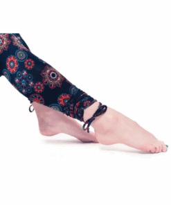 Legging de Yoga Mandala de algodón orgánico negro