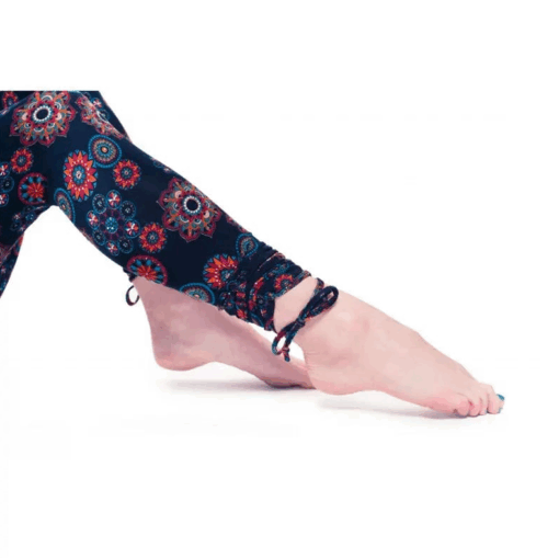 Legging de Yoga Mandala de algodón orgánico negro