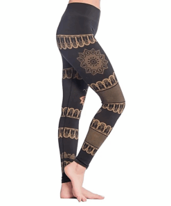 Legging de Yoga Bhakti OM negro