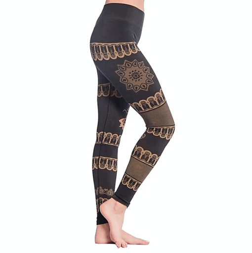 Legging de Yoga Bhakti OM negro