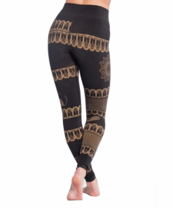 Legging de Yoga Bhakti OM negro