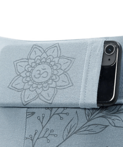 Legging de yoga orgánicos Serenity azul claro