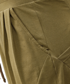 Pantalón de Yoga orgánico para hombre oliva