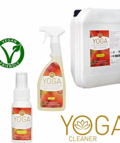 Limpiador de estera de yoga Naranja roja