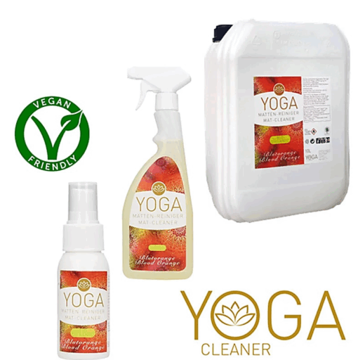 Limpiador de estera de yoga Naranja roja