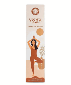 Incienso Yoga Bosques tranquilos Moonshine Yoga 12 cajas