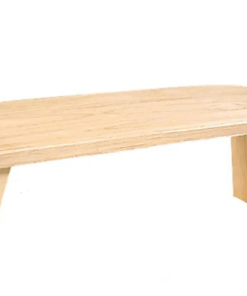 Banco meditación plegable de roble rojo