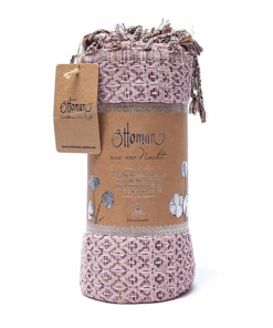 Toalla para Yoga Ottoman para hamam Rosa antigua
