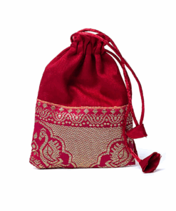 Mala de piedra lunar melocotón/rudraksha en bolsa calidad AA