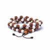 Mala rudraksha / concha 108 cuentas