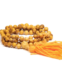 Mala Palo Santo con cuenta de Gurú + nudos
