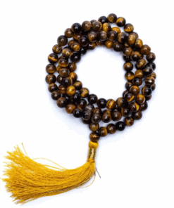 Mala para Yoga ojo de tigre calidad AA-108 cuentas + bolsa