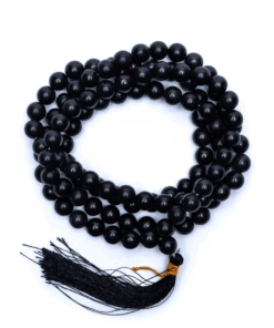 Mala para Yoga ágata negra 108 cuentas