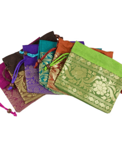 Mala para Yoga Rudraksha y cuarzo rosa - borla rosa 108 cuentas