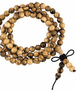Mala para Yoga madera de aquilaria elástica 108 Cuentas
