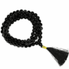 Mala para Yoga Mala Turmalina negra Grande calidad AA 108 cuentas + bolsa