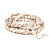 Mala para Yoga de hueso 108 cuentas de calavera + cuenta Gurú