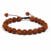 Mala / Pulsera para Yoga de rudraksha 21 cuentas ajustable 5 Unidades