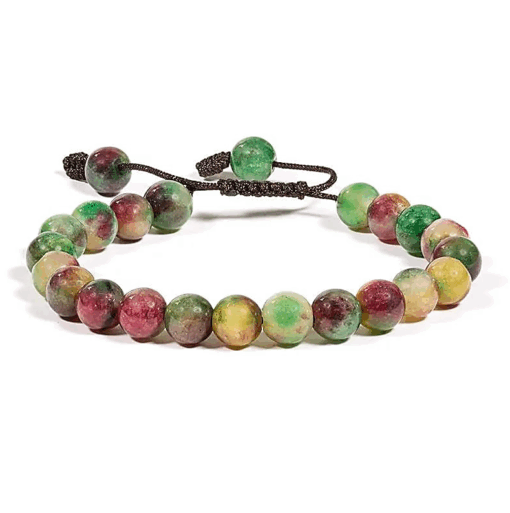 Mala / Pulsera para Yoga de hueso 21 cuentas ajustable 2 Unidades