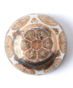 Cuenco Tibetano para Yoga sonoro plateado Buda Shakyamuni