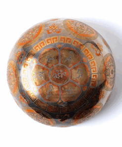 Cuenco Tibetano para Yoga sonoro plateado Tara Verde