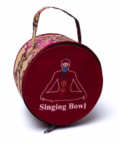 Set de cuencos para Yoga cantores Chakra con Ojos de Buda y bolsa