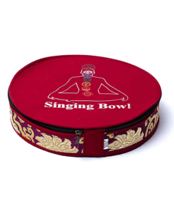 Set de cuencos para Yoga cantores Chakra coloreados con bolsa