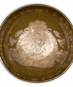 Cuenco Tibetano para Yoga Buda Tara Blanca 4