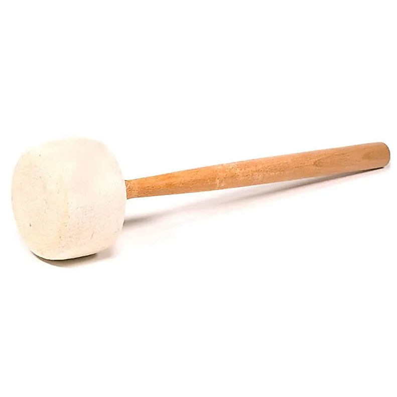 Mazo para Yoga forrado para cuenco sonoro tibetano de metal XL