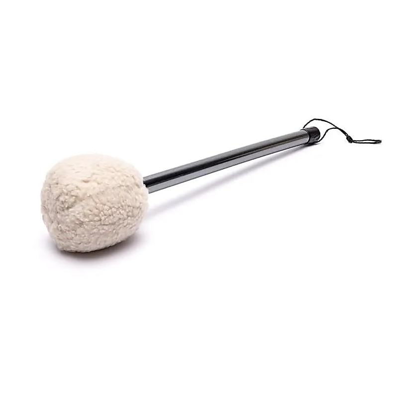 Mazo para Yoga de gong con cabeza suave y mango de metal — 45cm