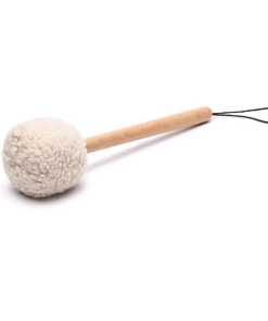 Mazo para Yoga de gong con cabeza suave y mango de madera
