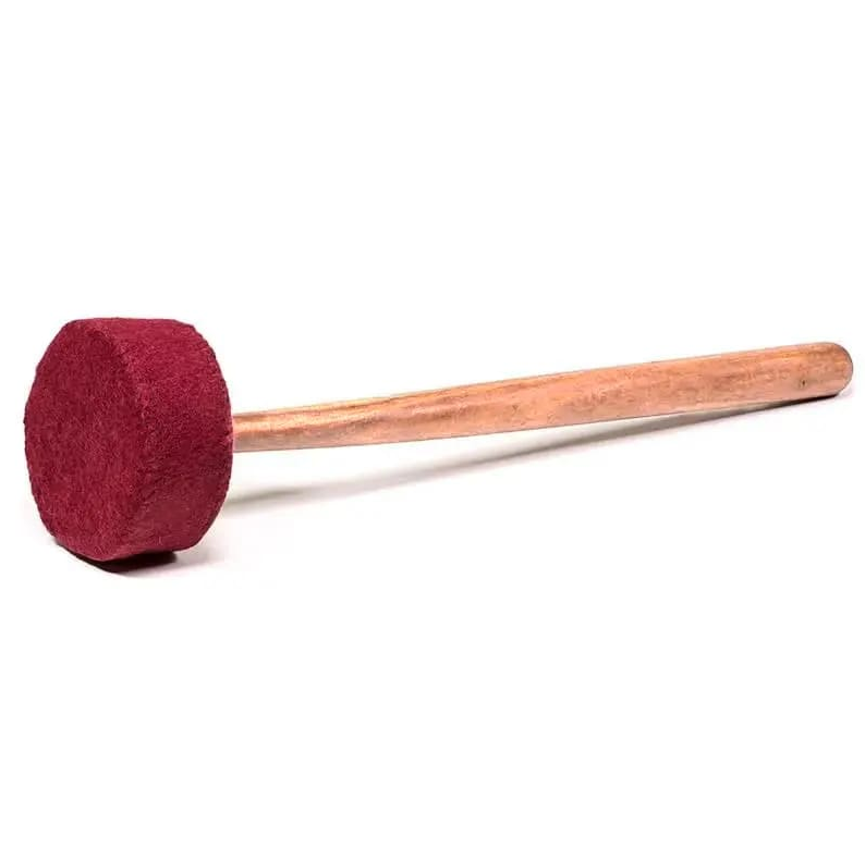 Mazo para Yoga para cuencos tibetanos con gran cabezal